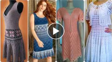 Top 40 Wonderful Easy crochet Handknit Short Midi Dress 