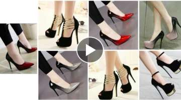 new top latest stylish high heels design #heels #short