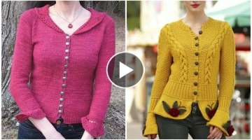 New Woolen Sweater Design Collection / Hand Made Woolen Sweater Design Idea / Winter Fashion
