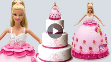 doll cake design || doll cake decorating || गुड़िया वाला केक || cake ...