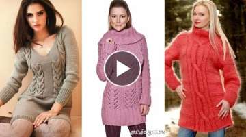 Beautiful Ladies handmade woollen cardigan designs //hand knitted ladies sweater //top 30 designs