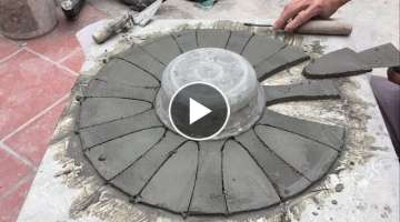 Creative Ideas From Cement How To Make Flower Pots For Home-Garden Decoration