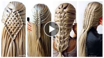 Top 4 Most Beautiful Hairstyles For Party & Wedding | Hairstyles with Braids for all occasions
