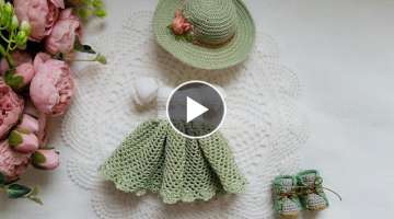 Crochet summer dress tutorial 