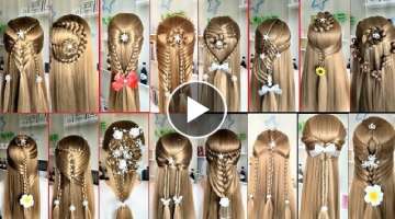 Top 20 Easy Hairstyles for Long Hair - Beautiful Hairstyles Compilation 2017