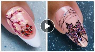New Autumn Nail Art Ideas 2023 | Best Fall Nails Design Tutorial