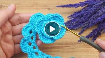 Amazing???????? you won't believe I did this / Very easy crochet rose motif making for beginners