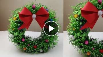 Paper Christmas Wreath - Christmas Decorations Ideas