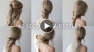 6 QUICK & EASY HAIRSTYLES | Cute Long Hair Hairstyles