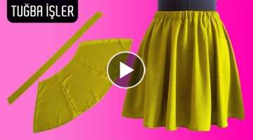 6 Pieces Short Skirt Cutting and Sewing (100% Profitable Project) | Tuğba İşler