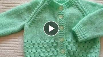Beautiful Handmade woolen New Born Baby sweater Design