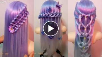 Top 8 Easy Hairstyles For Long Hair Tutorial! Beautiful Hairstyles Transformation 2017